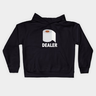 Toilet Roll Dealer Kids Hoodie